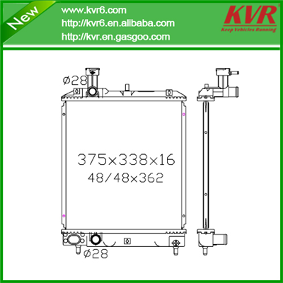 Car Radiator FOR MITSUBISHI 98- MINILCA OEM MR602821, MR312821