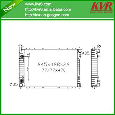 Radiator Factory FOR FORD 93-95 Quest / Villager DPI 1511 / 1924