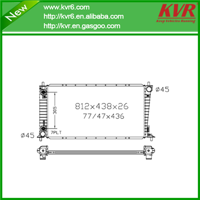 OE Quality Radiator FOR FORD 97-98 Expedition DPI 2164