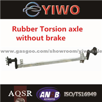 900 KGS 2000 LBS Rubbet Torsion Axle