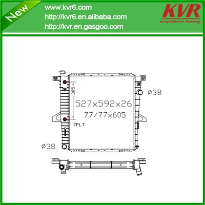 Car Aluminum Radiator FOR FORD 00- Explorer --- DPI 2309