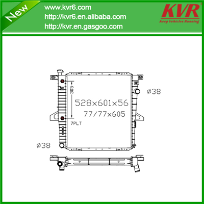 High Quality Auto Radiator FOR FORD 97-01 Explorer / 98-99 Mountaineer DPI 2018