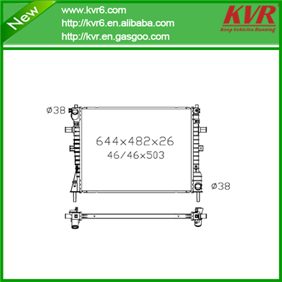 Aluminum Car Radiator FOR FORD 02- Crown Victoria --- DPI 2610