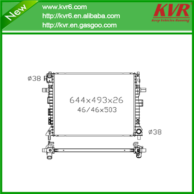 Aluminum Radiator FOR FORD 06- Crown Victoria --- DPI 2852