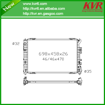 Cooling Radiator FOR FORD 05-07 Esxape DPI 13209