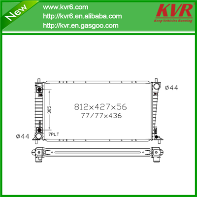 Radiator Manufacturer FOR FORD 97-04 Expedition / F Series Pickups --- DPI 2136