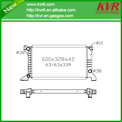 Radiator Manufacturer FOR FORD 94-00 Transrt 2.5D OEM 7045715 / 92VB8005HA ---