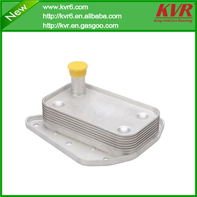 Aluminum Oil Cooler Used Cars Benz Oem 6111880301 / 6461880301