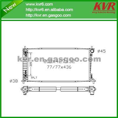 Assy Radiator FOR FORD 05- F Series Pickups DPI 2819