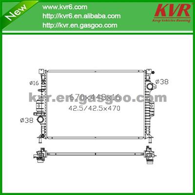 Factory Radiator FOR FORD 09- Mondeo NISSENS 65615A