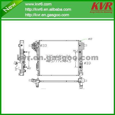 Mechanical Radiator FOR FORD DPI 13145