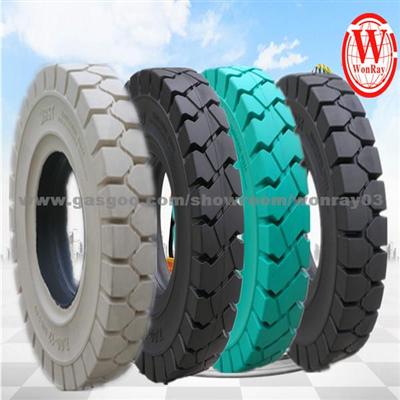 Cost Effective Solid Forklift Tire 5.00-8 6.00-9 6.50-10 7.00-12 8.15-15 8.25-15