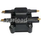 Ignition Coil, OEM No. ：4557468, 4609080, 4671025, 5296670, E8BZ-12029-A, E8BZ-12029-B Type ：DQG496 Applied Cars ： Chrysler Cirrus 2.4L 2.0L Chrysler