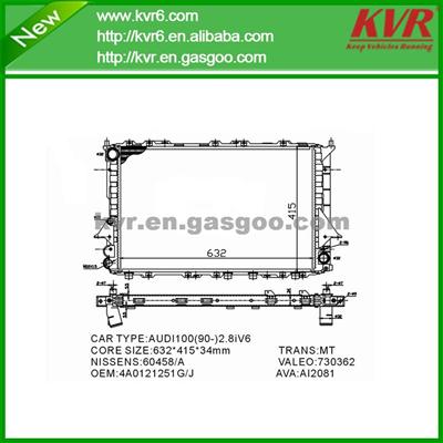 Mechanical Auto Radiator FOR AUDI 100 (90 94) OEM 4A0121251G/4A0121251J