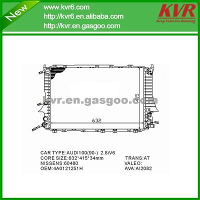 Aftermarket Radiator FOR AUDI 100 2.8E Quattro OEM 4A0121251H