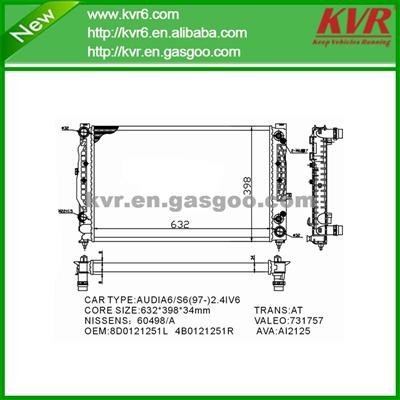 Passenger Car Radiator FOR AUDI 100 2.3E Quattro OEM 4A0121251C