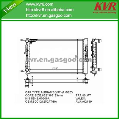 Car Cooling System Radiator FOR AUDI A4 OEM 8D0121251BA/AJ