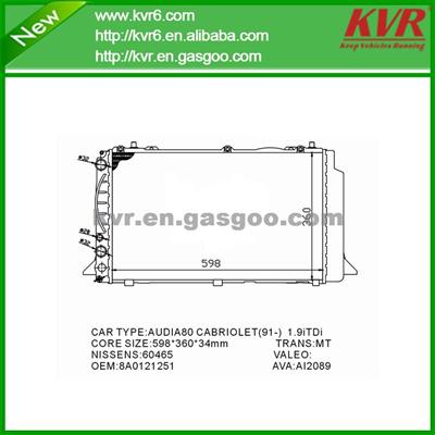 Auto Cooling System RadiatorFOR AUDI OEM 8A0121251