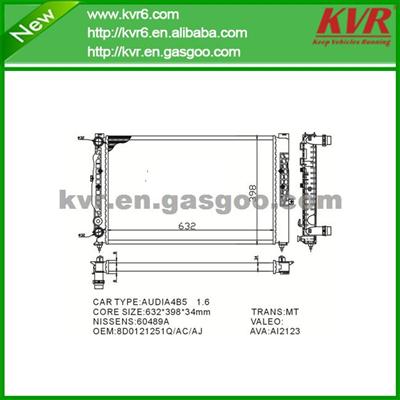 Assy Radiator FOR AUDI S6 1.8i 2.0V OEM 8D0121251AT/BA