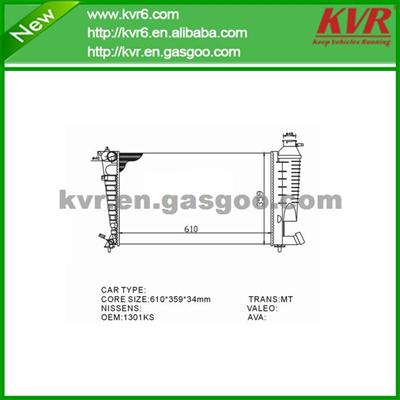 Mechanical Auto Radiator FOR CITROEN OEM 1301KS