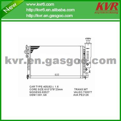 Water Radiator FOR PEUGEOT 405 II Break (4E) OEM 1301G8