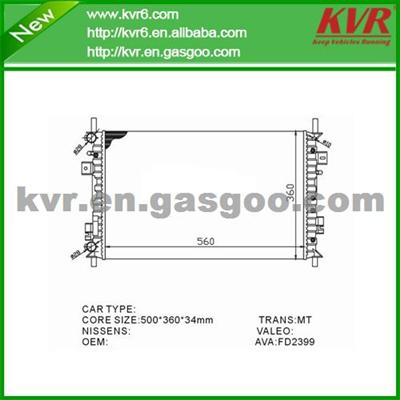 Brazed Radiator FOR FORD OEM 2S658005AB /732858R