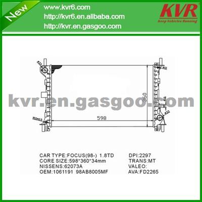 OE Radiator FOR FORD FOCUS Clipper (DNW) OEM 1093738 /98AB8005ME