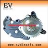 Komatsu Parts Oil Pump S6D102E Water Pump For Excavator