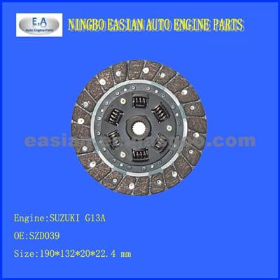 SUZUKI G13A Clutch Disc,Clutch Plate OE:SZD039