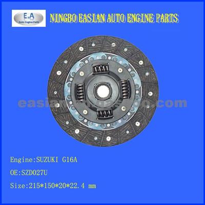 SUZUKI G15A Clutch Disc,Clutch Plate OE:SZD020U