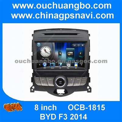 Ouchuangbo BYD F3 2014 Audio DVD Stereo Navigation System Radio