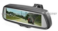 Full Screen Rear View Mirror With 7.3 Inch Monitor And Mirror Link