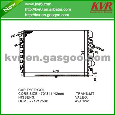 Car Radiator Price FOR VOLKSWAGEN OEM 377121253B