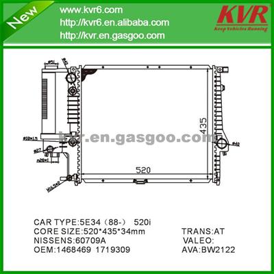 Mechanical Auto Radiator FOR BMW Touring I 24 V OEM 1719309/1468469