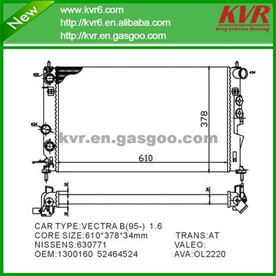 Auto Cooling System Radiator FOR OPEL VECTRA B 1.6i,1.6i16V-M OEM 1300160 /5246524