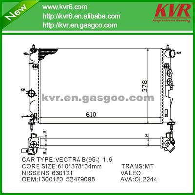 OE Radiator FOR OPEL Vectra 2.0i16v-M OEM 1300185 / 52479098