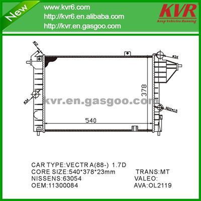 Car Cooling System Radiator FOR OPEL VECTRA 1.6i-M OEM 1300084