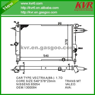 Auto Cool Radiator FOR OPEL VECTRA 1.6i-M OEM 1300084