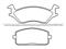 Brake Pad Set 04465-10170
