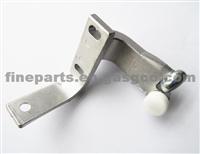 214843405D , BRACKET , LOWER DOOR ROLLER , DOOR HINGE FOR VW TRANSPOTER 2