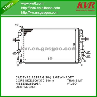 Auto Cool Radiator FOR OPEL ASTRA G(98-) 1.6 OEM 1300258