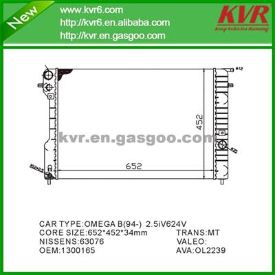 Alloy Radiator FOR OPEL OMEGA B (25_, 26_, 27_) 2.5 V6 OEM 1300165