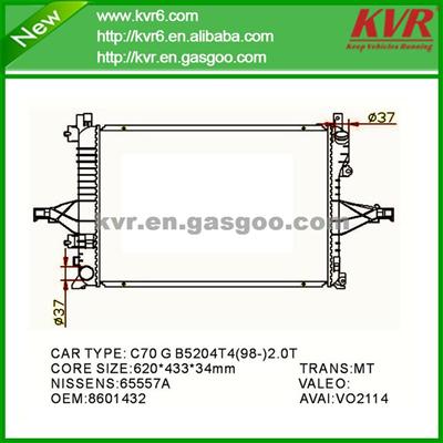 Cheap Radiator FOR VOLVO C70 I Convertible 2.0 T OEM 8601432