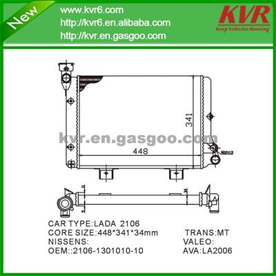 Radiator Assembly FOR LADA NOVA 1500 S OEM 2107-1301010-10