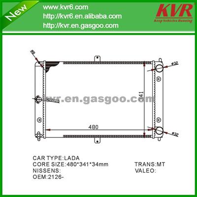 Alloy Radiator FOR LADA