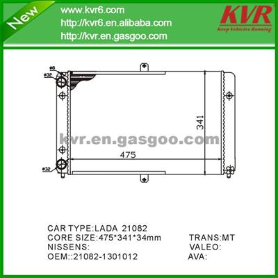 Cheap Radiator FOR LADA OEM 21082-1301012