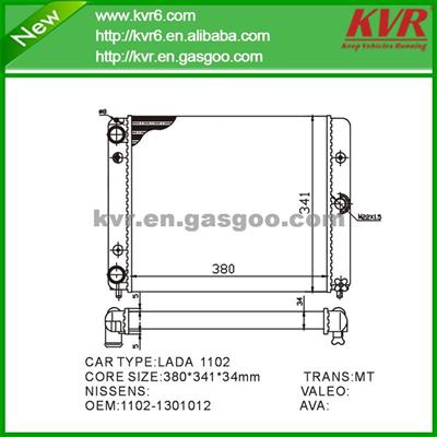 Panel Radiator FOR LADA OEM 1102-1301012