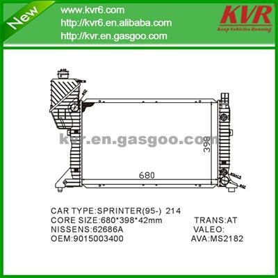 Competitive Radiator FOR BENZ SPRINTER 2-T Box (901, 902) 214 OEM 9015003400