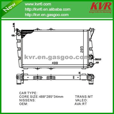 Mechanical Car Radiator FOR SKODA FAVORIT(781) 1.3 OEM 113610502