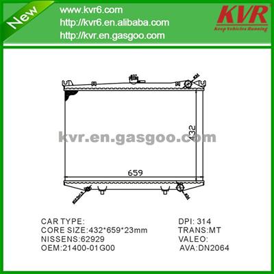 Car Radiator FOR NISSANNAVARA Pickup (D21) 2.4 I 12V OEM 21450-01G00